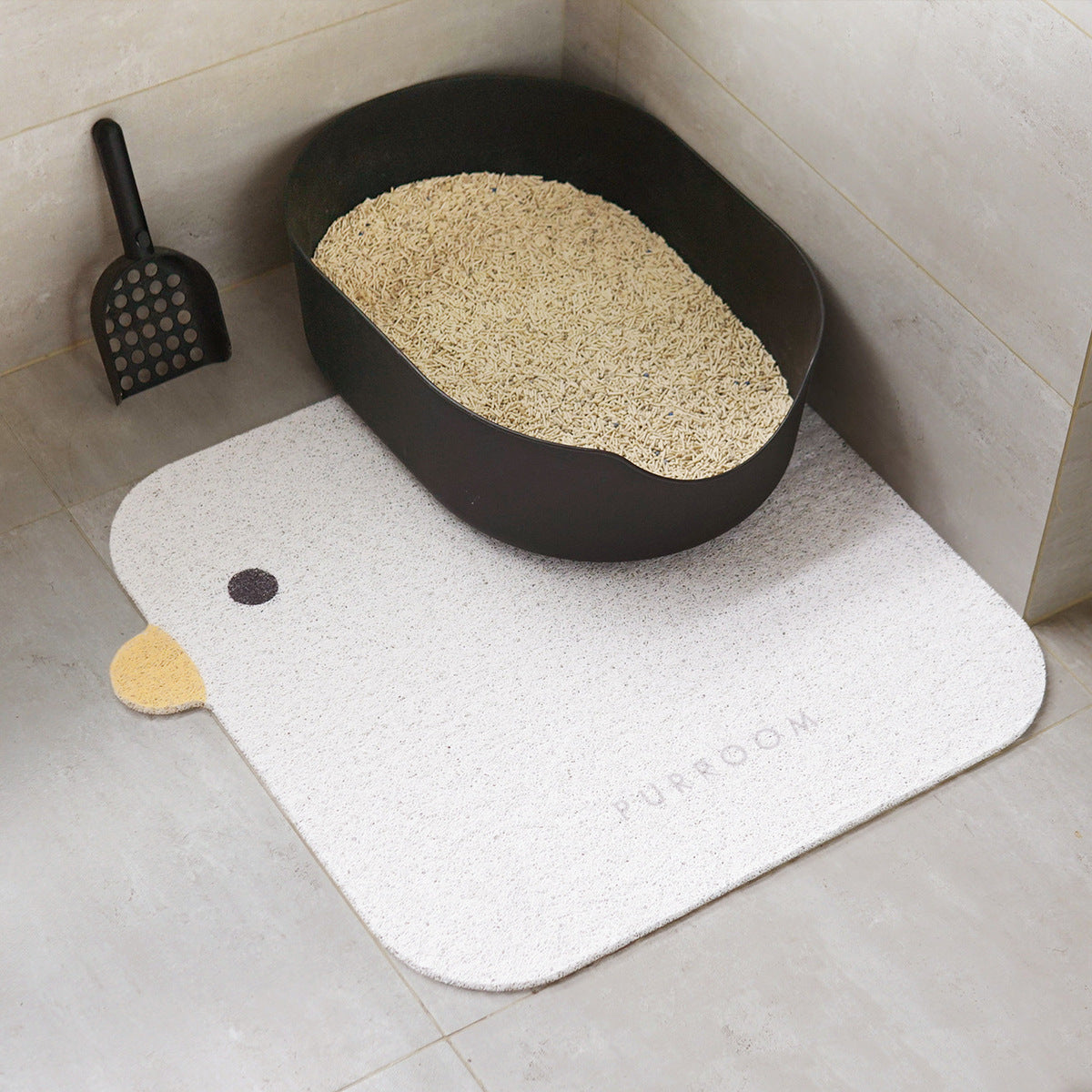 Pet Cat Litter Non-slip Waterproof Plastic Door Mat