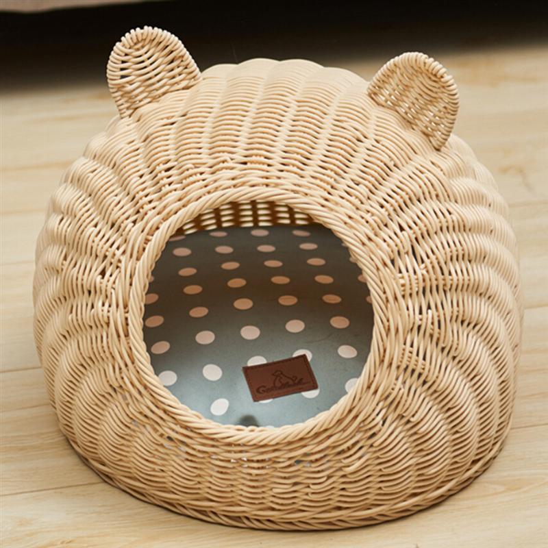 Rattan cat litter