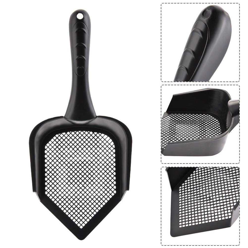 Plastic Shovel With Fine Holes For Cats, Litter Shovel With Small Holes, Toilet Picker, Pet Cleaning Supplies