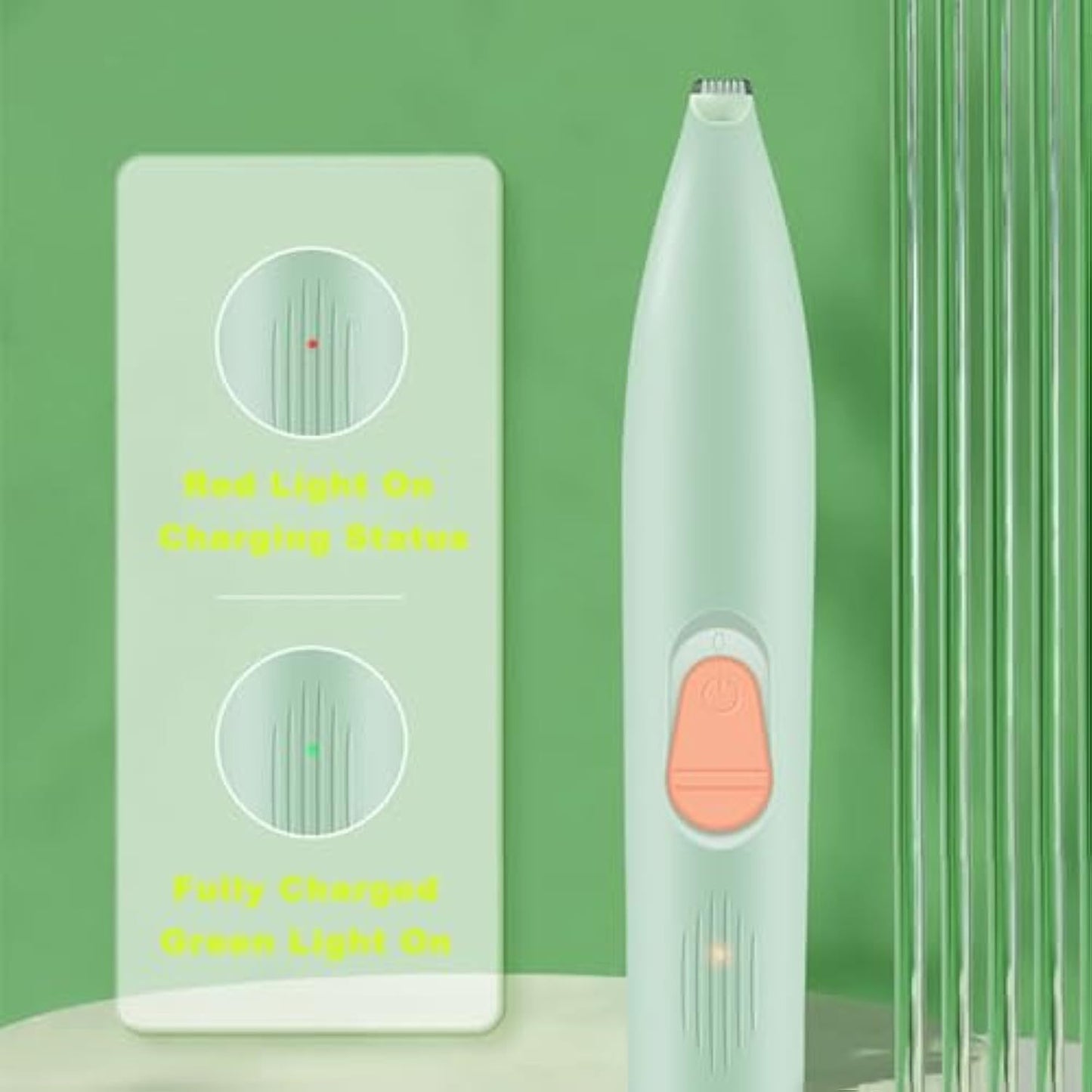 Dog Paw Trimmer Cat Paw Trimmer Suitable For Pet Grooming At Home Rechargeable Paw Trimmer For Dogs Ergonomic Grip Paw Trimmer For Excessively Long Hair On Pet's Paws Butt, Ears And Face