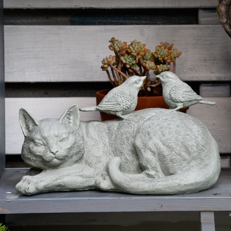 Creative Resin Cat Garden Decorative Ornaments