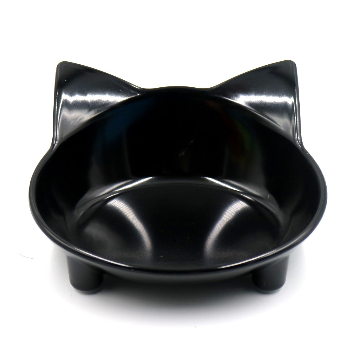 Pet Bowl Melamine Non Slip Cute Cat Color Melamine Cat Bowl Cat Food Bowl Pet Supplies