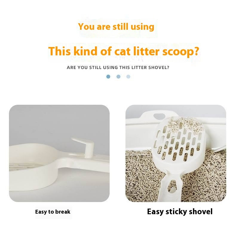 Metal Cat Litter Scoop Poop Cleaning Artifact