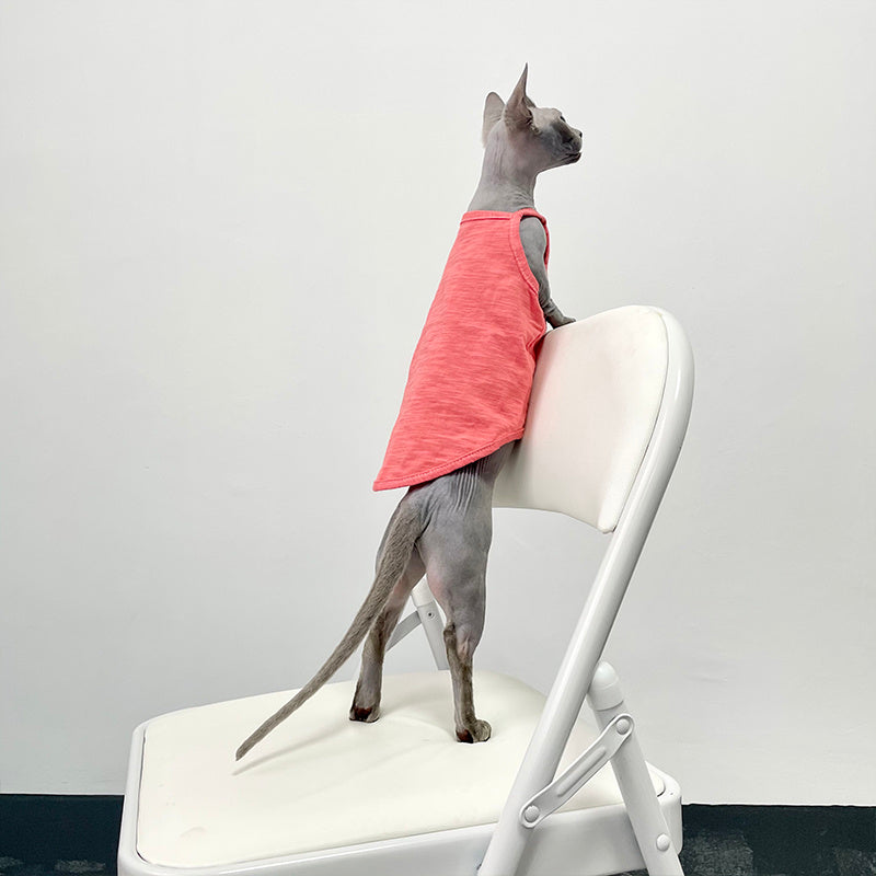 Seven Color Camisole Vest Hairless Cat Clothes