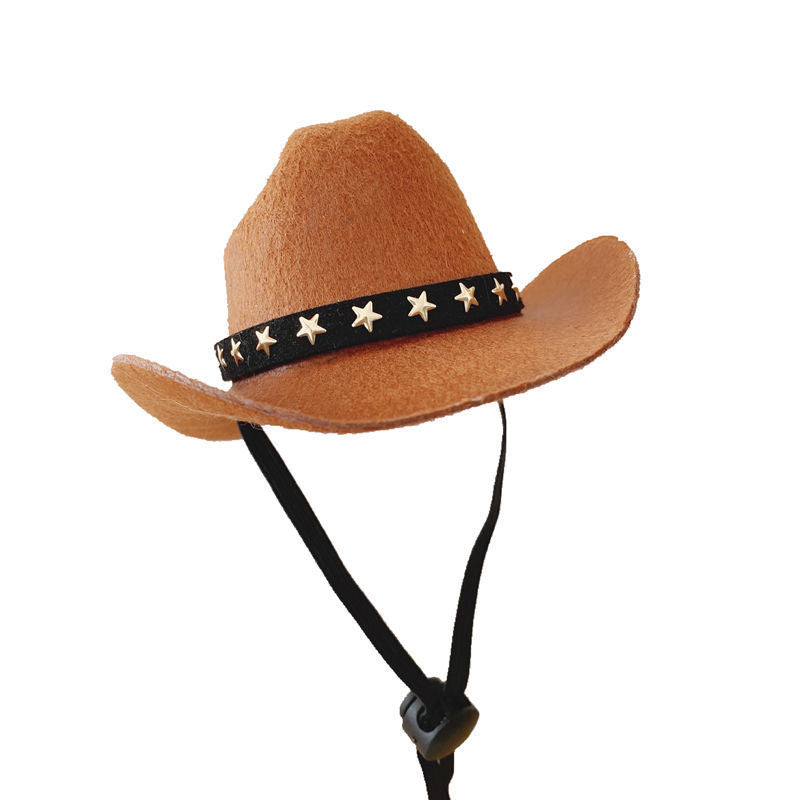 Cat Decorative Hat Pet Headwear Western