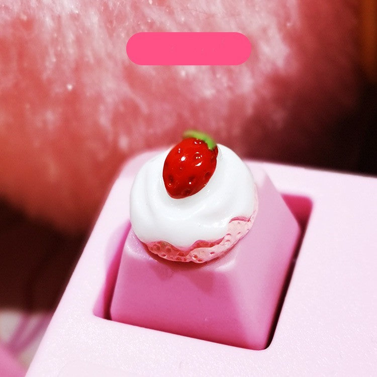 Personality Cat Claw Key Cake Cute Beauty Girl Square