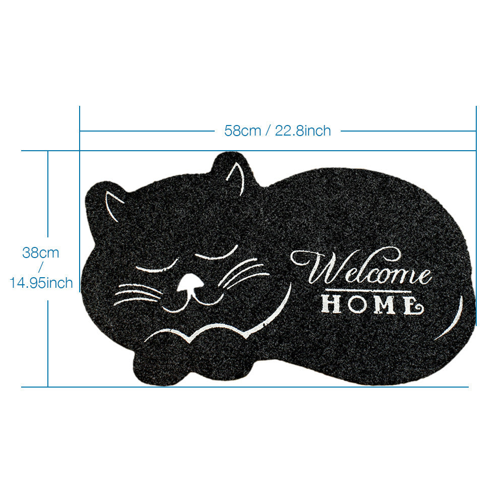 Cat Shape Floor Mat