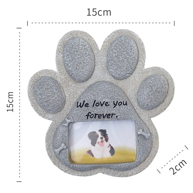 Fashion Cat Footprints Gravestone Decoration