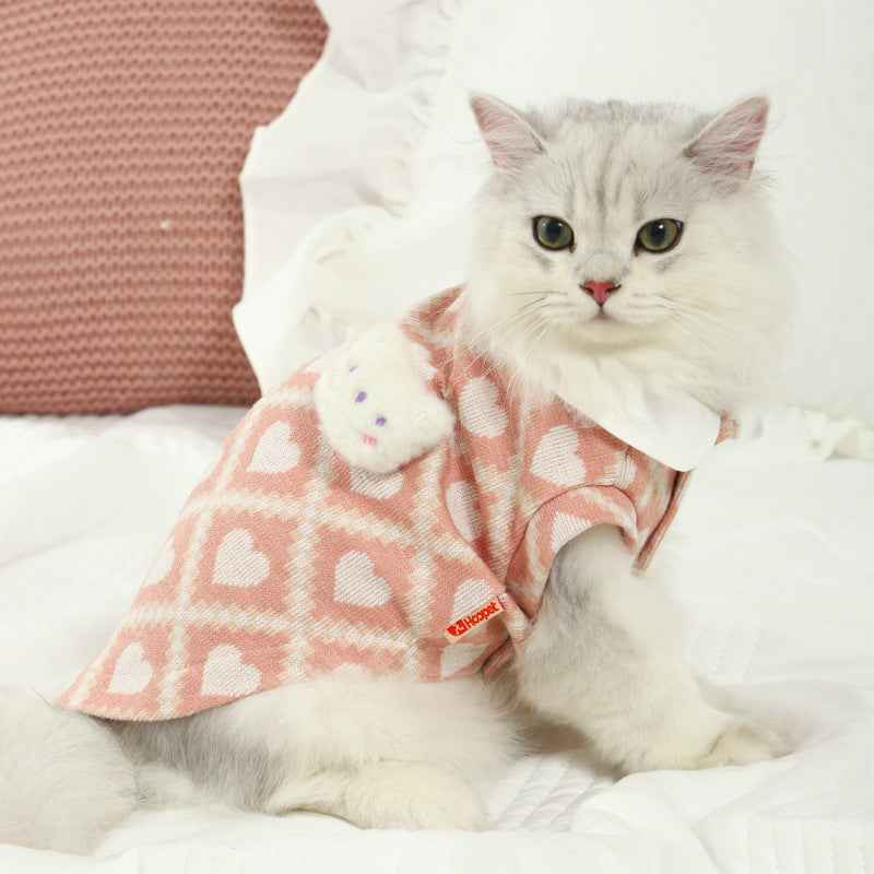 Anti-lint Summer Thin Cat Clothes