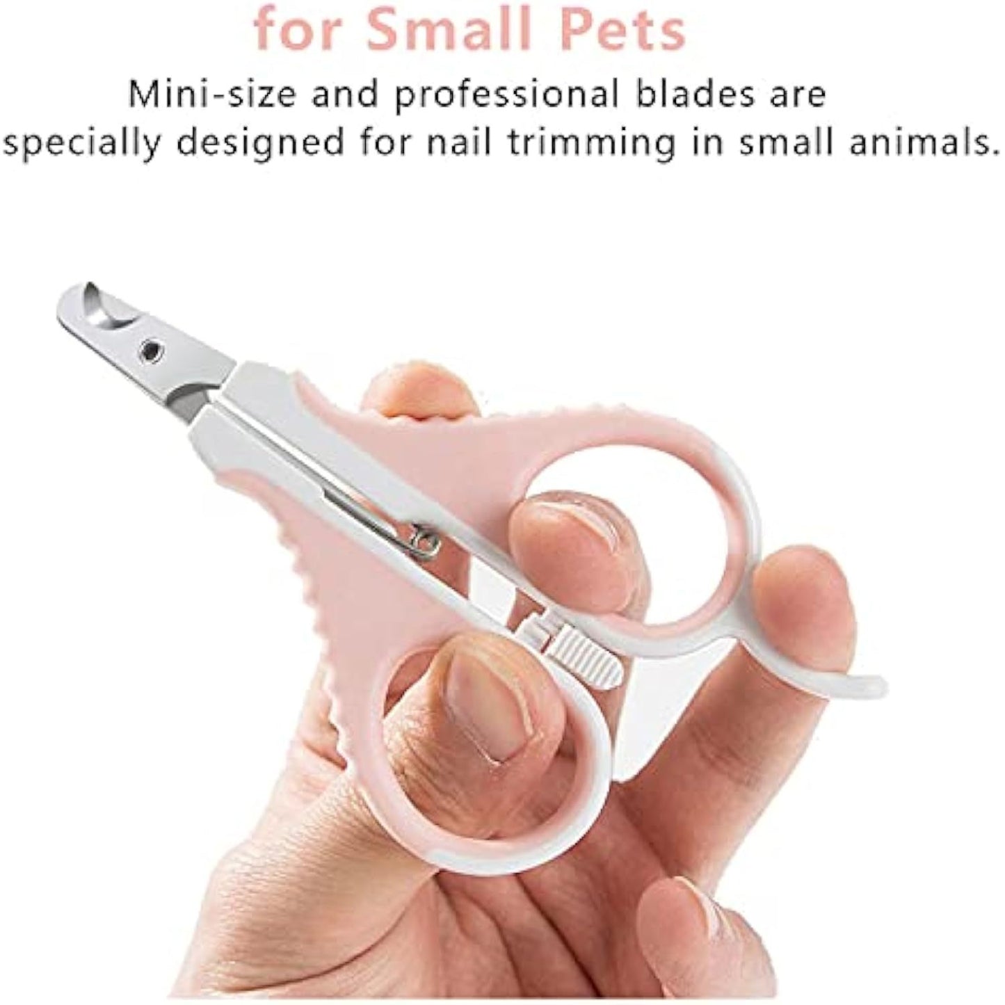 Cat Nail Clippers With Safety Guard And Sharp Angled Blade Best Grooming Tool Cat Claw Trimmer Cat Scissors Pet Nail Clippers For Cats Kitten Puppy Rabbit Bird Ferret And Small Dog