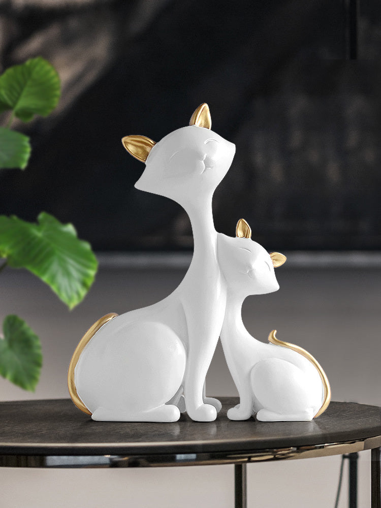 Nordic lucky cat ornaments