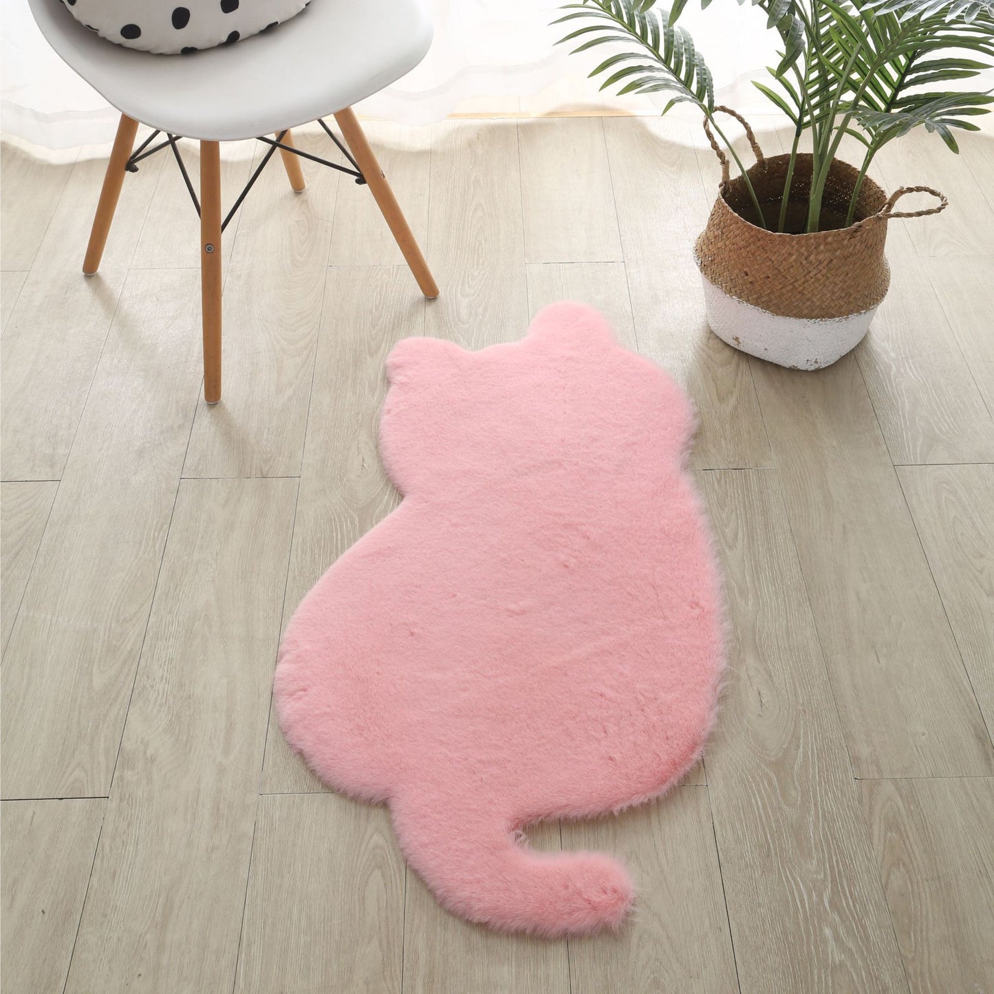 Cute Cartoon Cat Carpet For Household Living Room