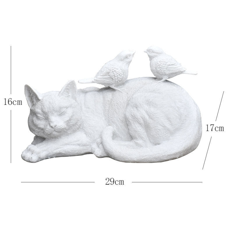 Creative Resin Cat Garden Decorative Ornaments