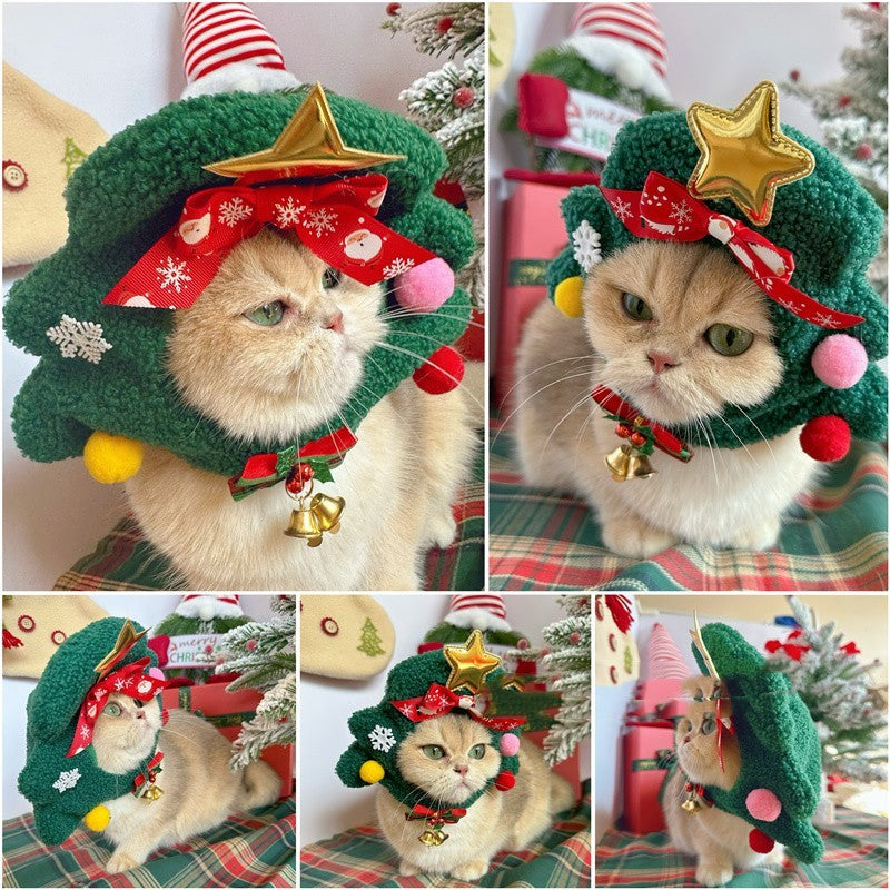 Pet Christmas Headgear Cat Dog Christmas Hat