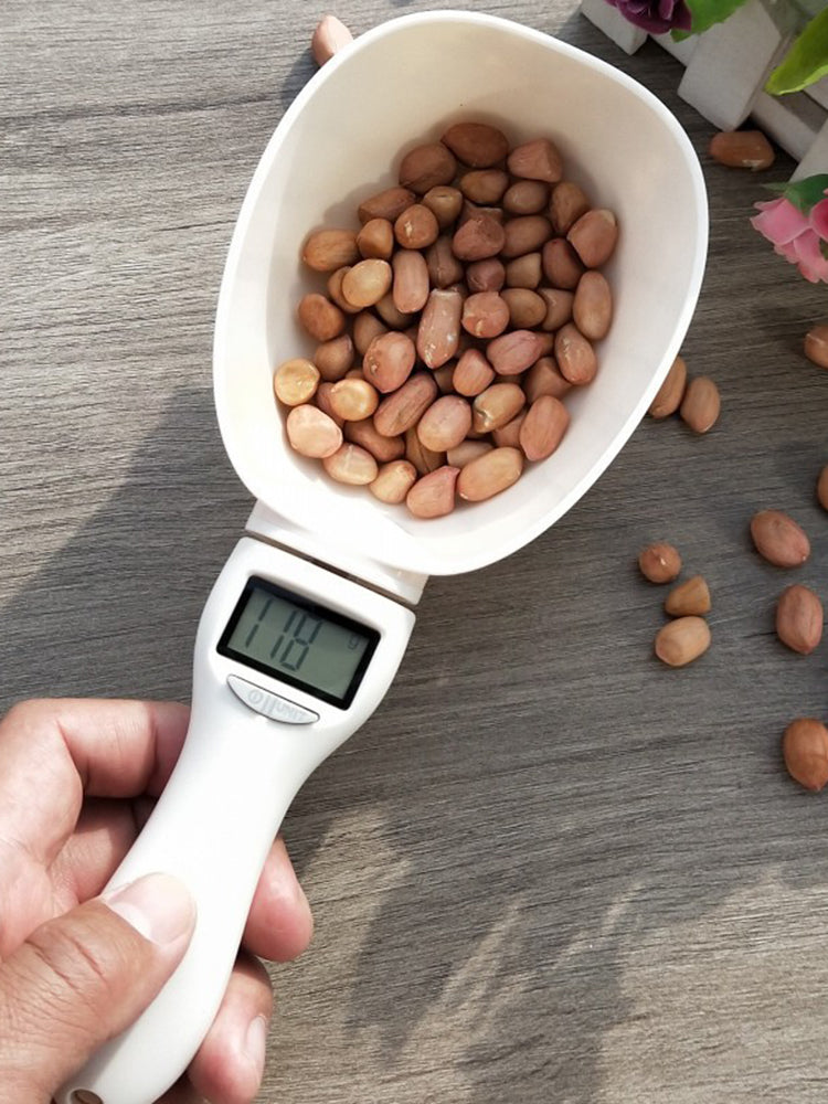 Pet Measuring Cup Cat Food Food Electronic Scale Feeding Measurement Spoon Scale Shovel Scientific Feeding 800g/0.1 Spoon Scale