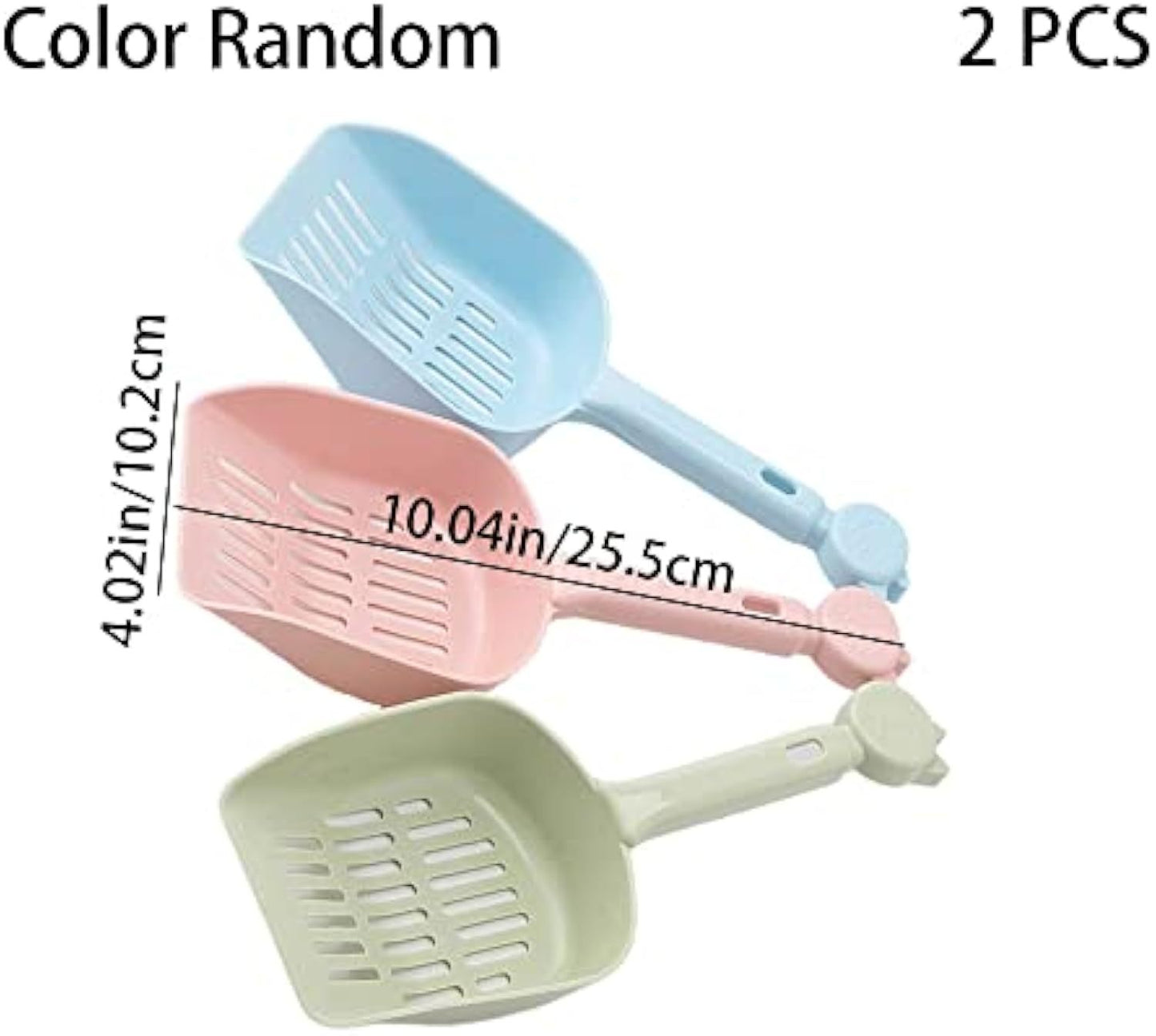 Pet Spreading Scoops - Durable Plastic Cat Litter Shovels For Easy Cleaning And Odor Control