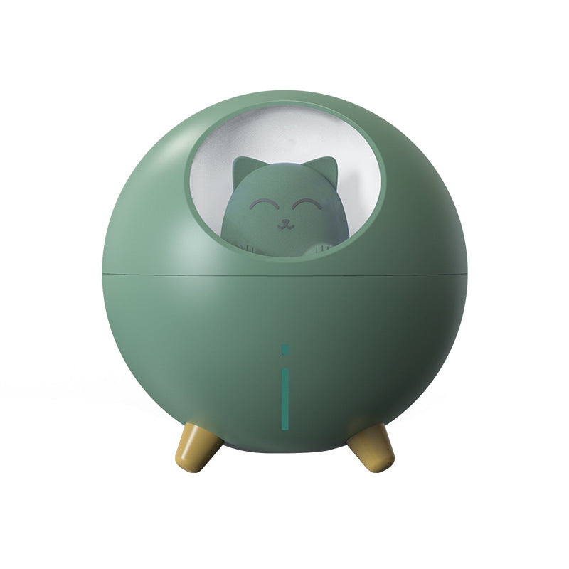 Planet cat night light humidifier USB