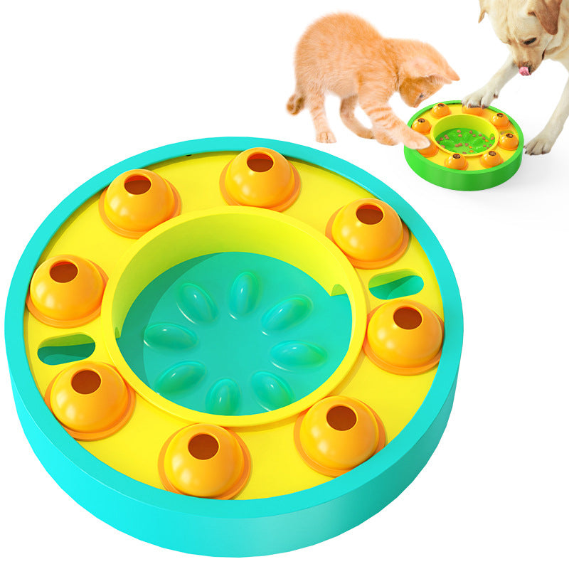 Pet Supplies Puzzle Diet Roulette Cat Puzzle Slow Leak Food Training Toys