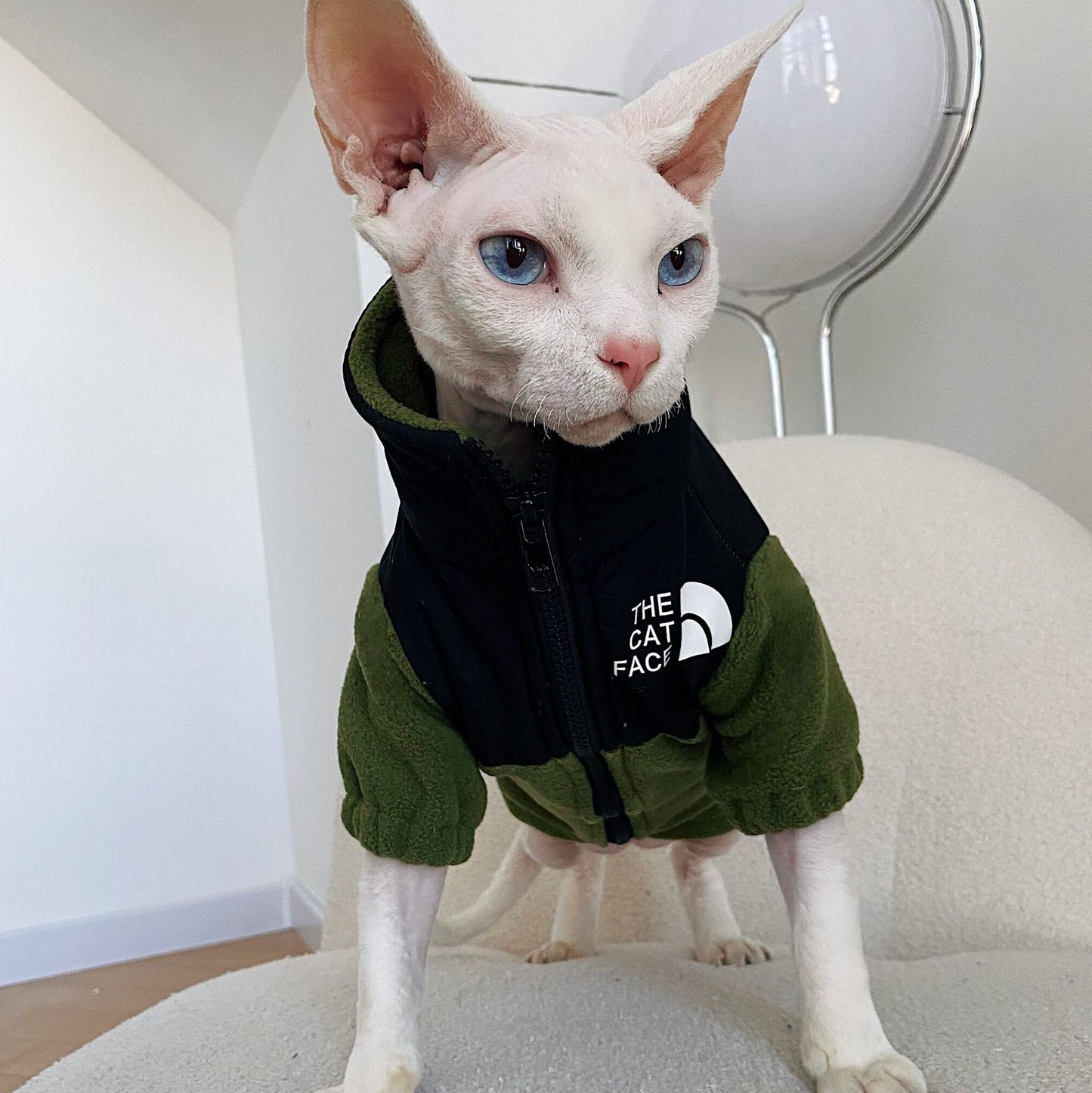 Hairless Cat Clothes Warm Pet Cat Clothes