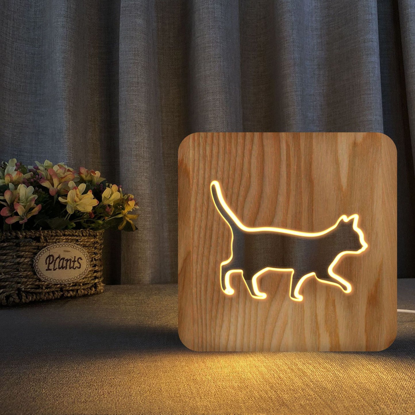 Cat Shape Night Light