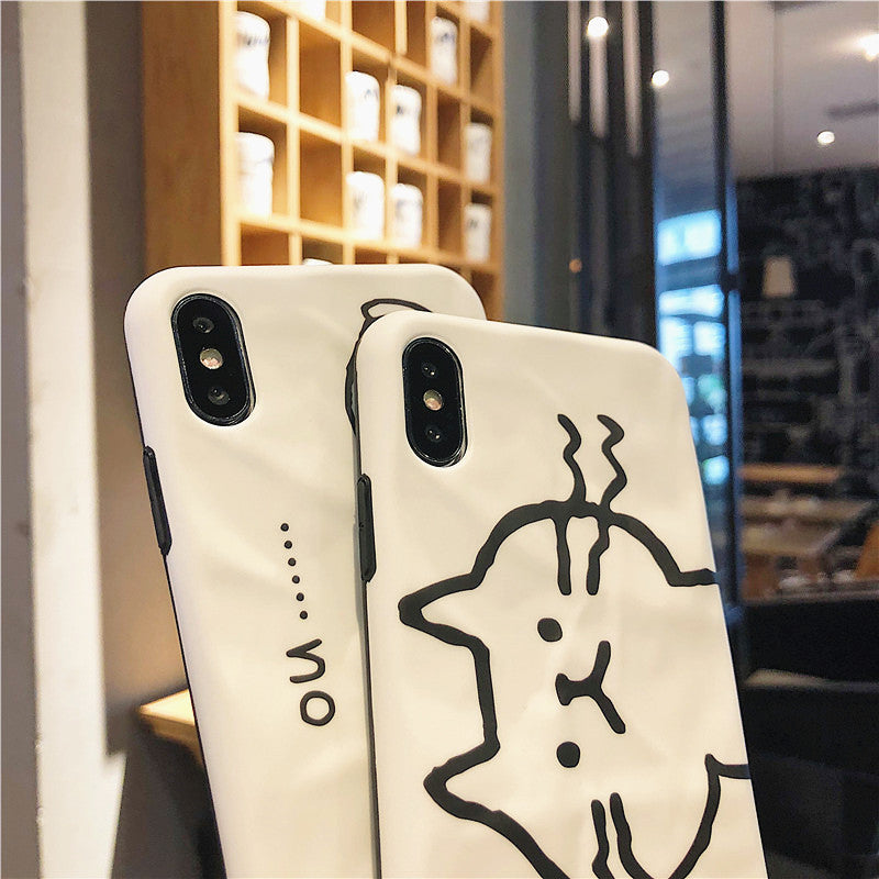 Compatible with Apple , Cute cat phone case