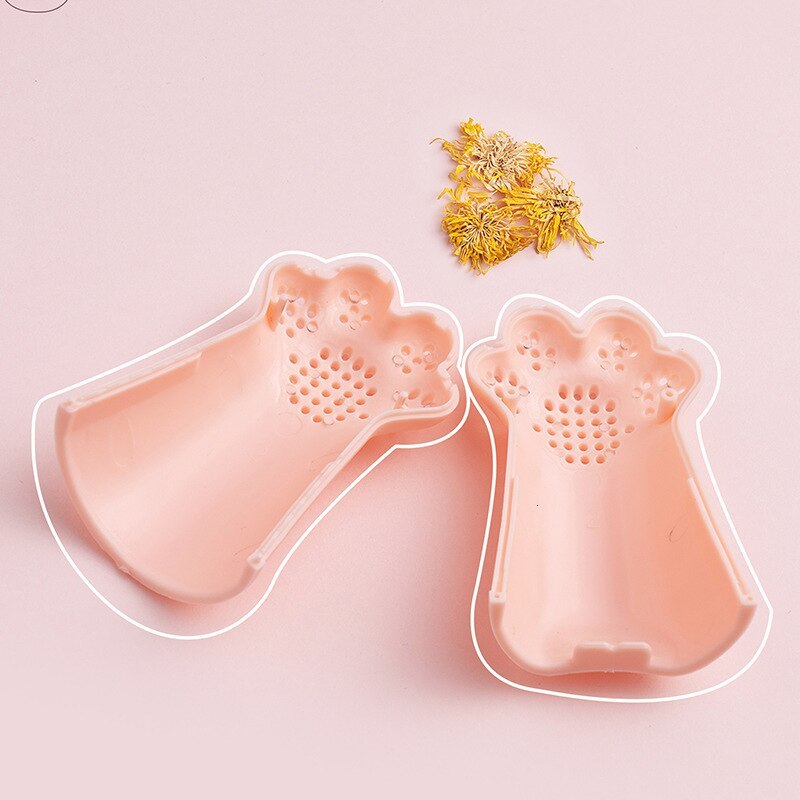 Cute cat paw plastic cup