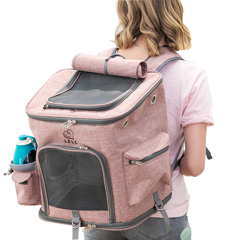 Transparent Portable Cat Backpack Pet Bag