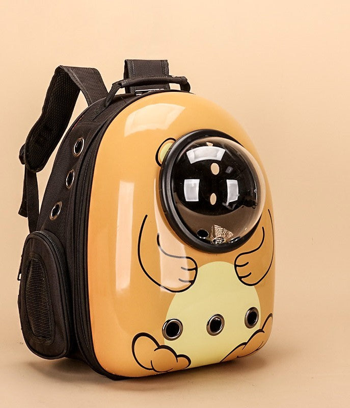 Cat Bag Going Out Portable Double Shoulder To Go Bag Pet Cat Backpack