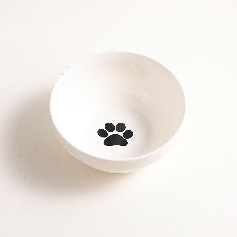 Cat Food Bowl With Iron Frame To Protect Cervical Spine