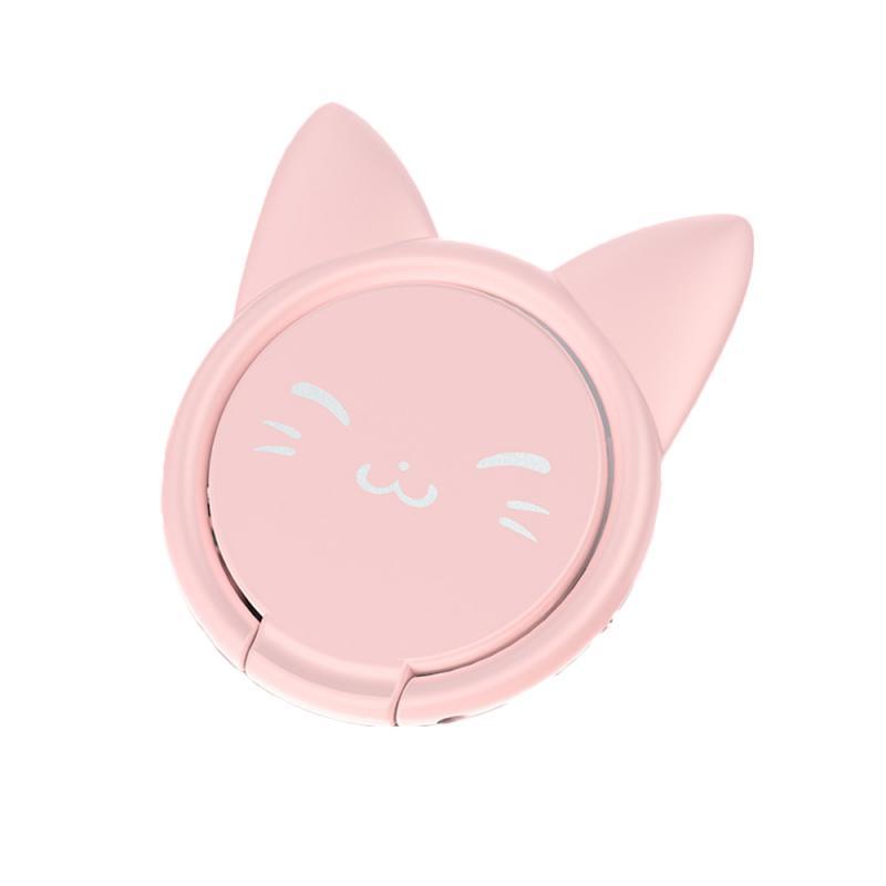 Magnetic seat ring frame car cute cat phone seat ring buckle