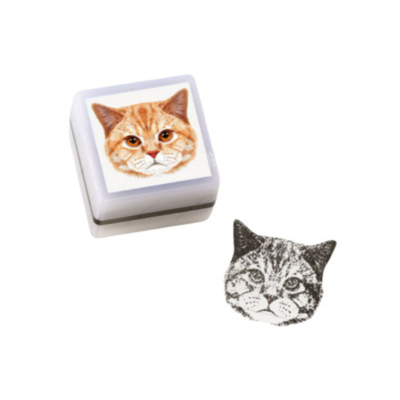 Pet Cat Dog Head Stamps