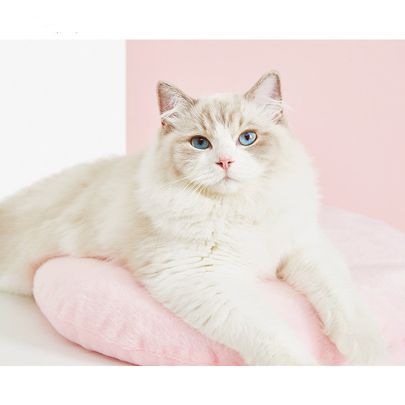 Peach Cat Litter Warm  Sleeping Bag Closed Type