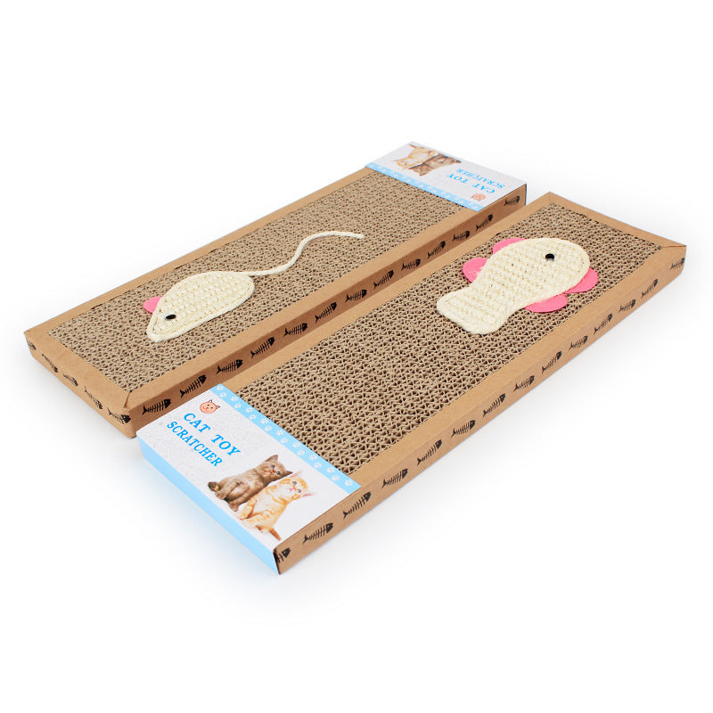 Sisal bait flat cat scratching board