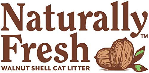 Naturally Fresh Cat Litter Made From Walnut Shells, 1-2 Cats, Unscented, Upcycled, Easy Scooping, Sustainable, 26 Lbs