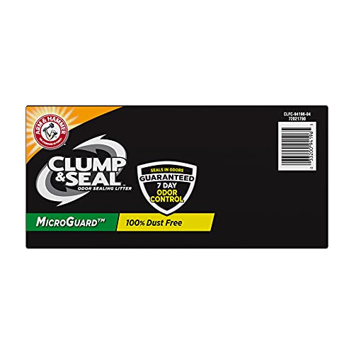 Arm & Hammer Clump & Seal MicroGuard Cat Litter, 28lb, 28 lb