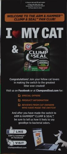 Arm & Hammer Clump & Seal MicroGuard Cat Litter, 28lb, 28 lb