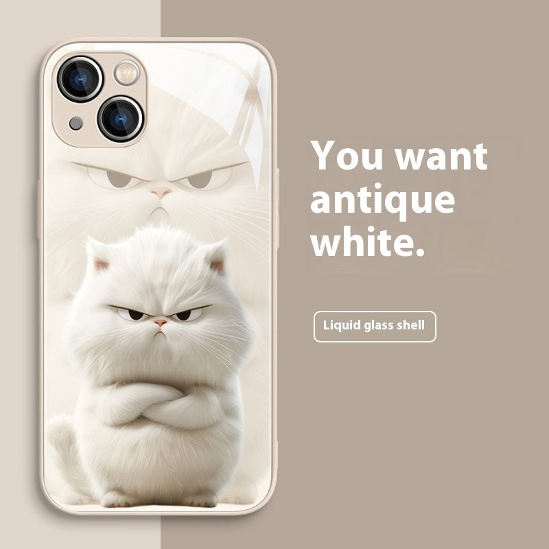 Domineering Cat Silicone Phone Case