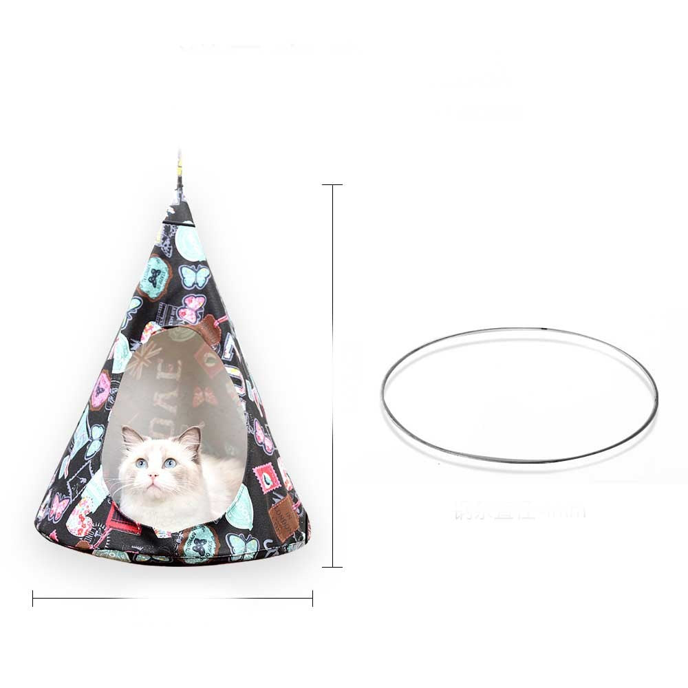 Christmas Cone Canvas Hammock Cat Litter