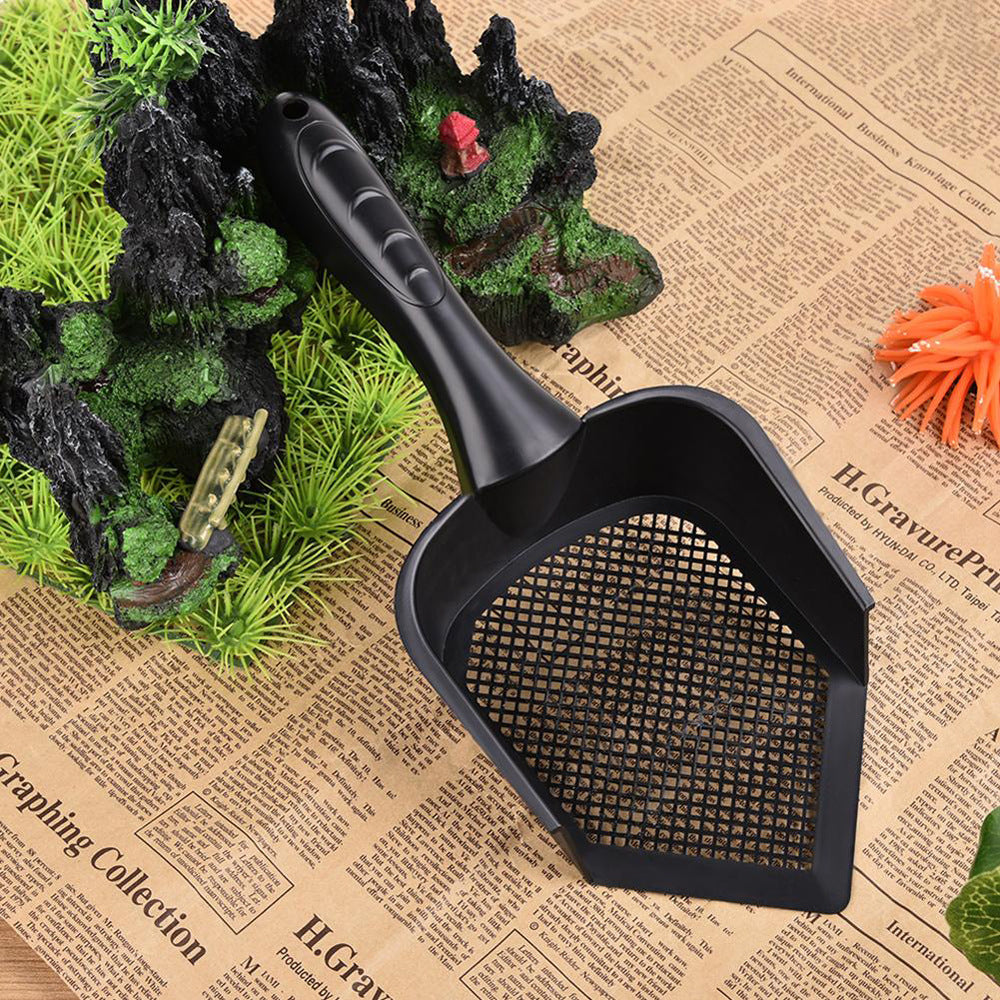 Plastic Shovel With Fine Holes For Cats, Litter Shovel With Small Holes, Toilet Picker, Pet Cleaning Supplies