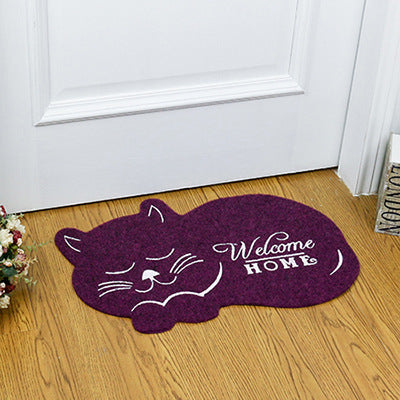 Cat Shape Floor Mat