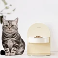 Ceramic Tall Slanting Cat Bowl Neck Protection Not Easy To Knock Over The Food Bowl Magnetic Lifting Pet Cat Drinking Bowl