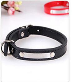 Leather Engraved Cat Collar Custom Cat Pet Collars ID