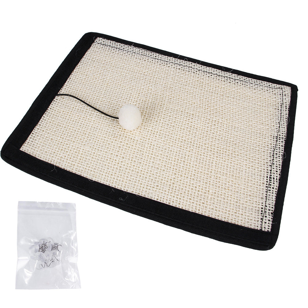 Cat scratch board sisal pad table sofa protection mat