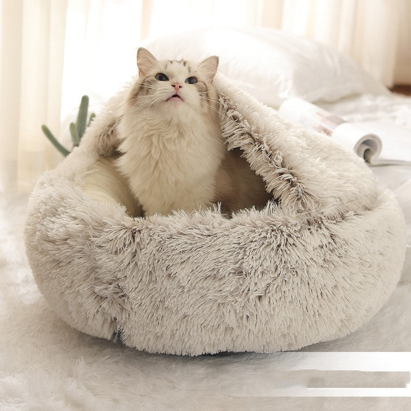 Cat litter to keep warm in winter for semi-enclosed cats