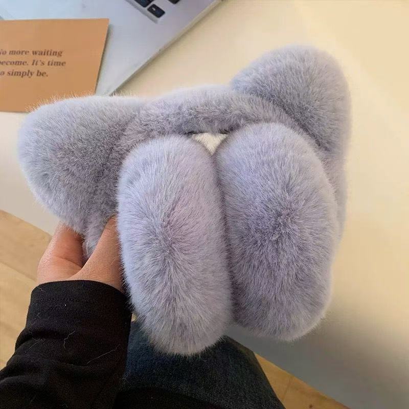 Cute Cat Ears Plush Earmuff Female Winter