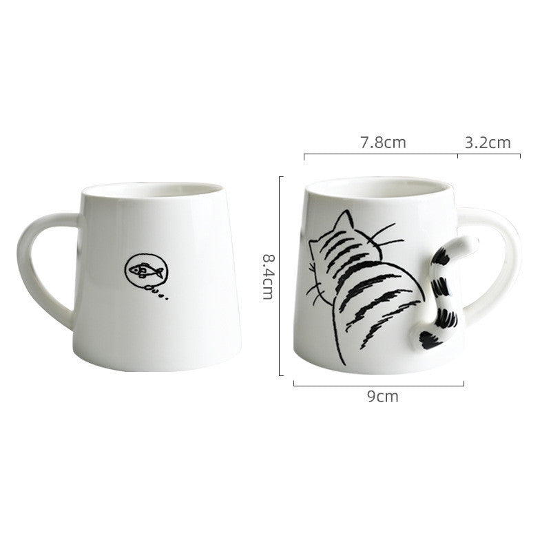 Japanese Creative Cat Ceramic Mug