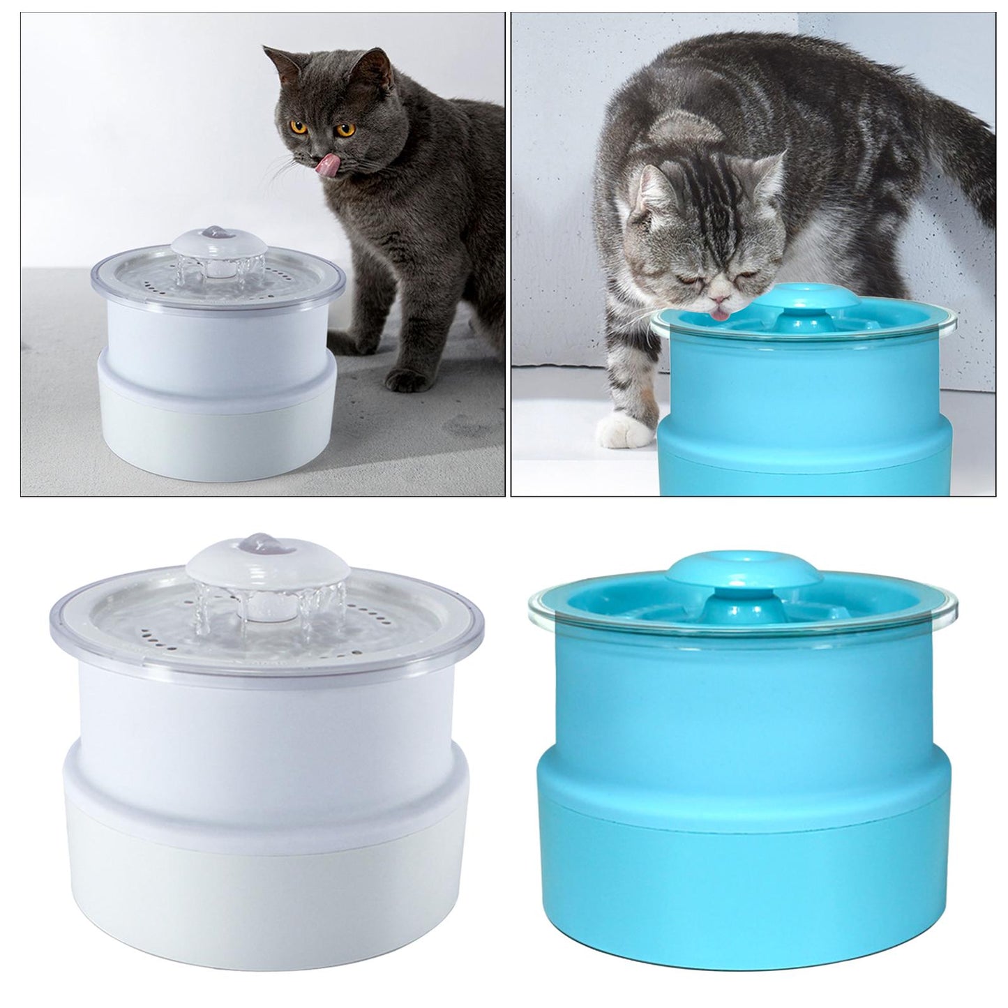 Foldable Pet Water Dispenser Luminous Automatic Water Dispenser Water Cycle Cat Water Feeder