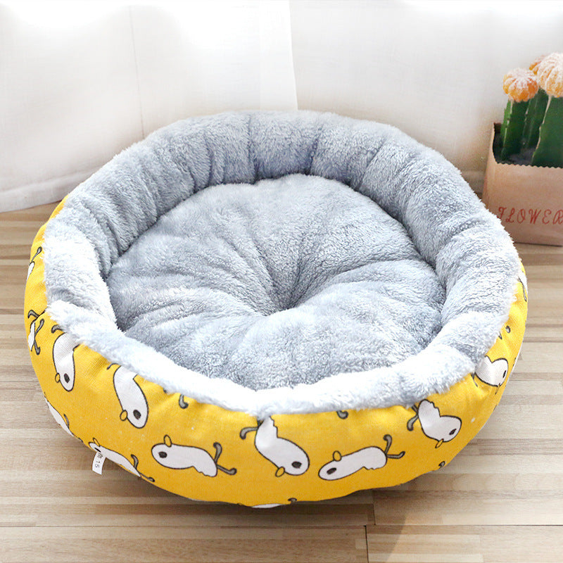 Dog And Cat Litter Padded With Round Cotton