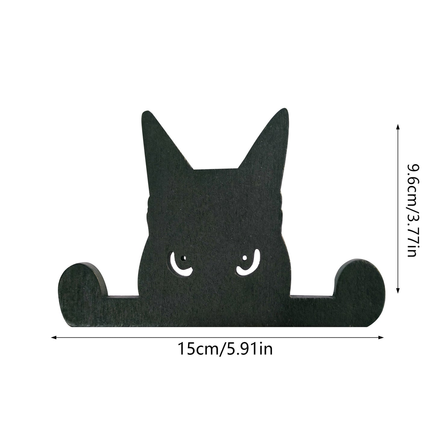 Black Cat Window Sill Decoration Ornaments