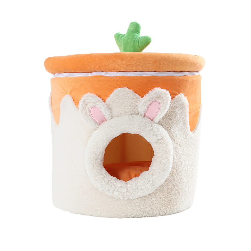 Cartoon Dual-purpose Milk Tea Cup Cat Litter Fully Enclosed